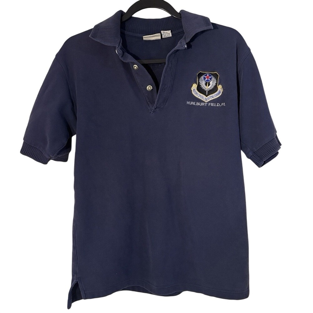 Vintage Oarsman 913 Air Force Special Operations Navy Hurlburt Field Polo